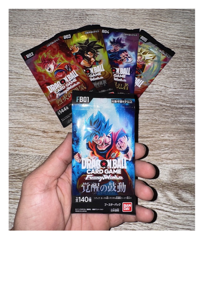 Boosters Dragon Ball Fusion World